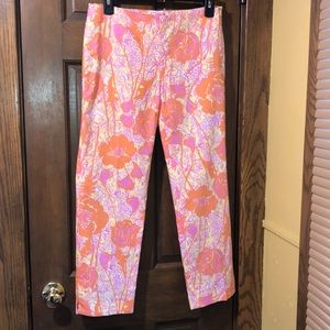 🟡Lilly Pulitzer "Original" Capri Ankle Pant Resort Fit